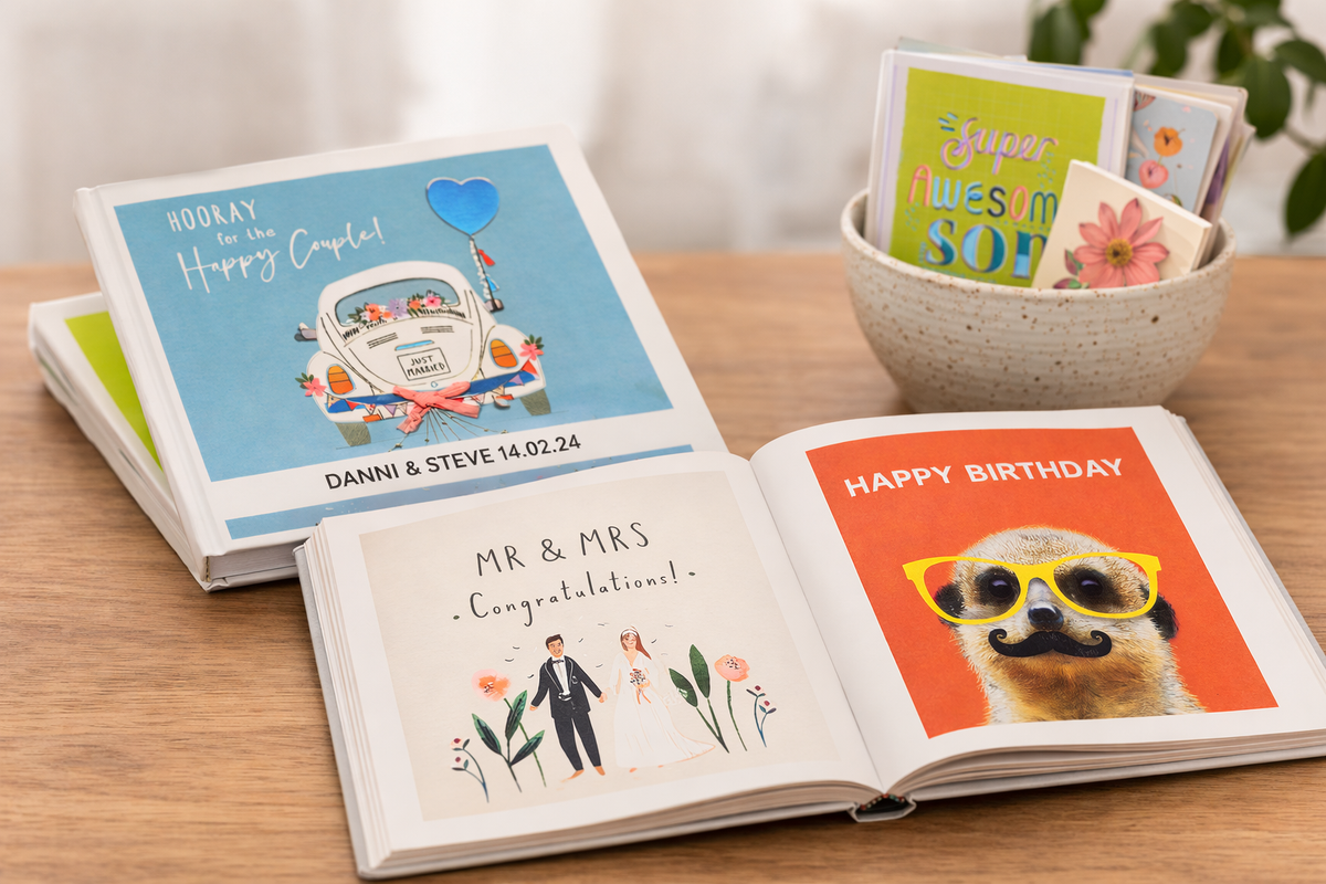 Keep Card Transform your cards into a keepsake book | KeepCards